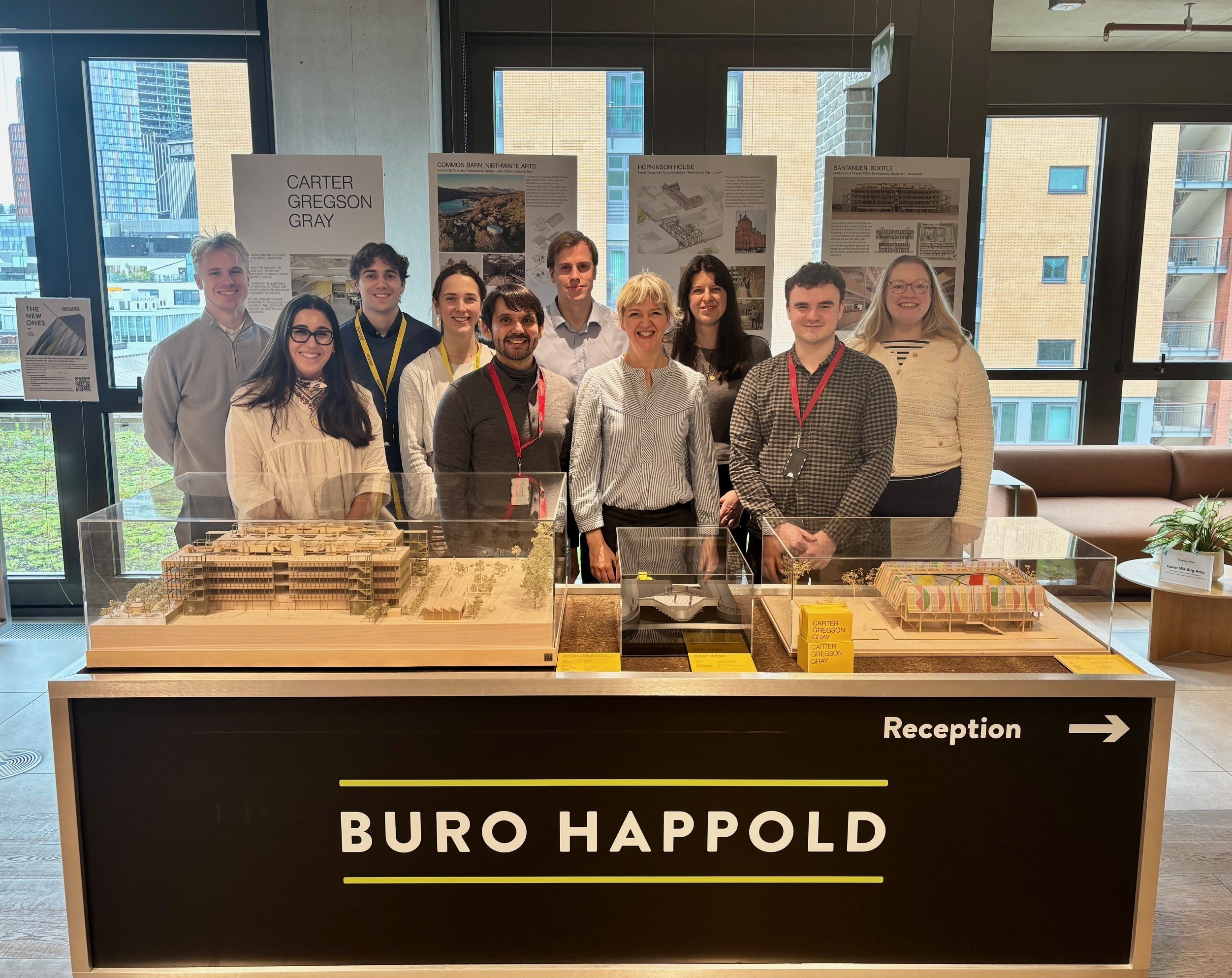 Buro Happold and ORIS teams