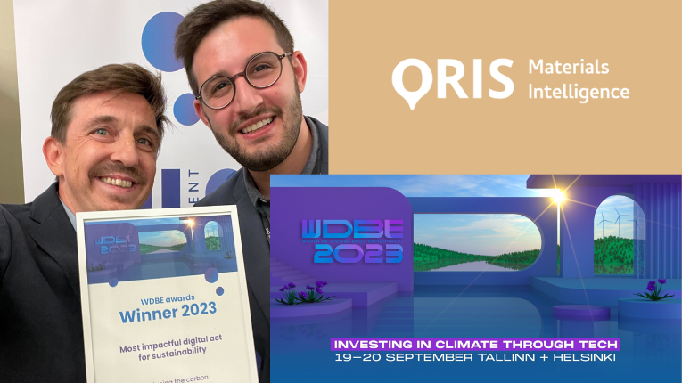 ORIS erhält auf der WDBE 2023 die Auszeichnung für den wirkungsvollsten digitalen Akt für Nachhaltigkeit