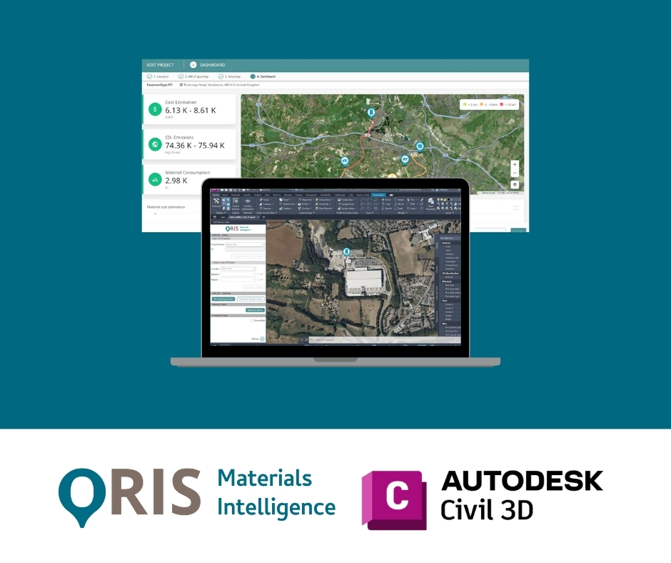 Flash info : le plugin ORIS pour Autodesk Civil 3D est maintenant disponible !