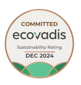 The EcoVadis Committed badge ORIS has won